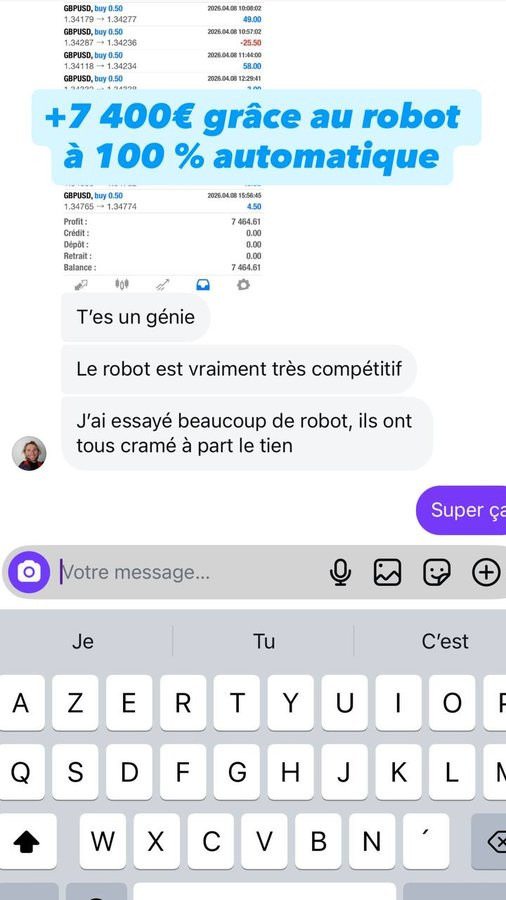 Témoignage membre : +7 400€ grâce au robot MKD