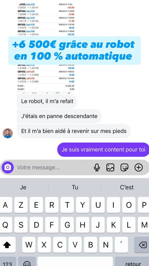 Témoignage membre : +6 500€ grâce au robot MKD