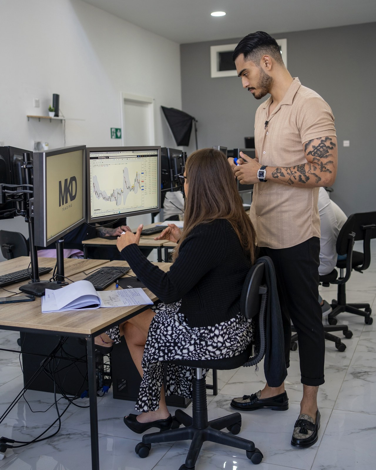 Robot Trading MKD - Mickael en action